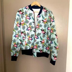 Zara mens tropical bomber